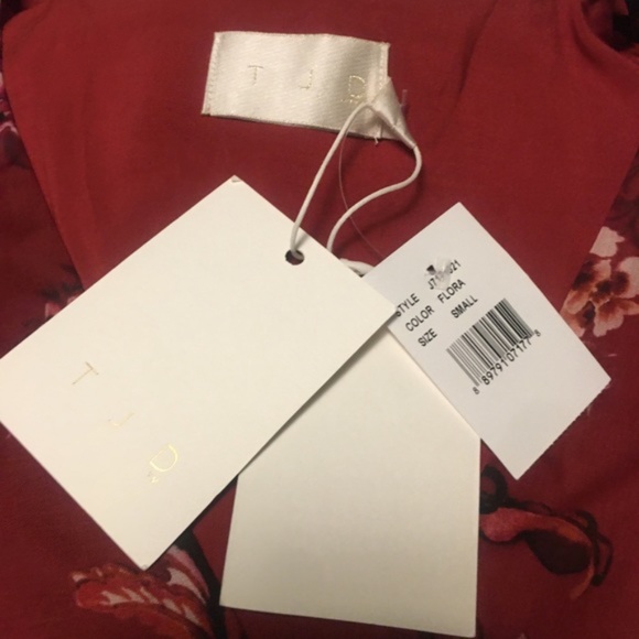 The Jetset Diaries Floral Autumn Tunic NWT Sz S - Picture 10 of 12